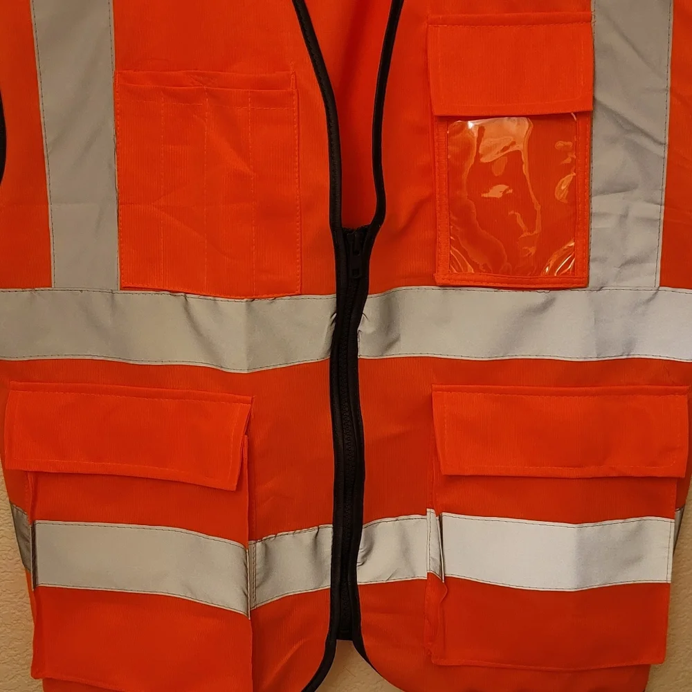 Men's Large Safety Vest - Picture 2 of 3